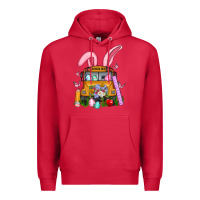 Cardinal school bus easter Premium Hoodie - Artiststas