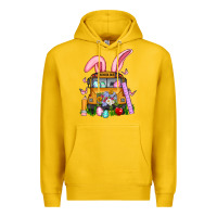Lemon school bus easter Premium Hoodie - Artiststas