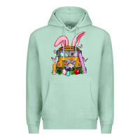 Seafoam school bus easter Premium Hoodie - Artiststas