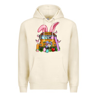 Tofu school bus easter Premium Hoodie - Artiststas