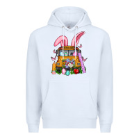 White school bus easter Premium Hoodie - Artiststas