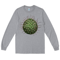 Heather Grey Arizona Fishhook Cactus Long Sleeve Tee - LillyAllenDesigns