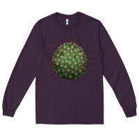 Plum Arizona Fishhook Cactus Long Sleeve Tee - LillyAllenDesigns