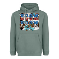 Sage Boom Boom Baby Heavyweight Hoodie - JahusDesignShop