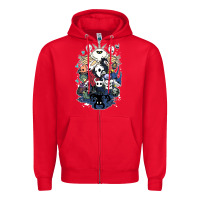 Red hollow knight fan art Zipper Hoodie - linhVisuals