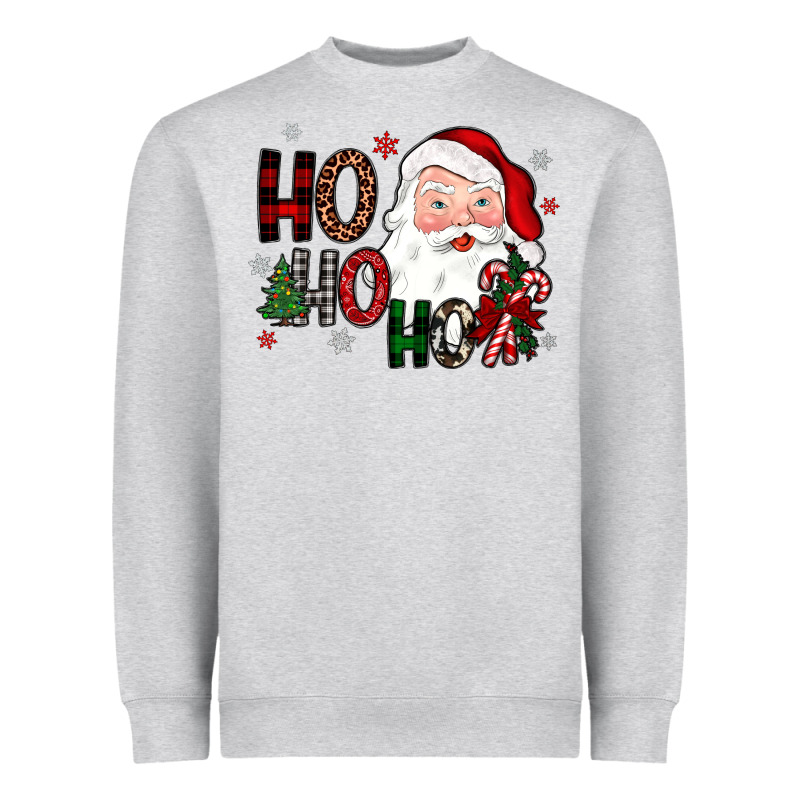Ho Ho Ho Heavyweight Sweatshirt by JahusDesignShop | Teevron