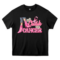 Black crush cancer Heavy Core Tee - CowGirlArtShop
