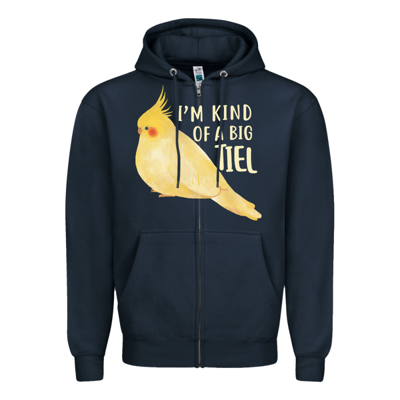Cockatiel T  Shirt I’m Kind Of A Big Tiel T  Shirt Zipper Hoodie by linhVisuals | Teevron
