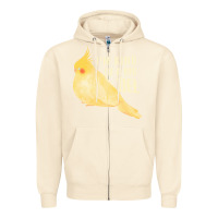 Sandshell cockatiel t  shirt i’m kind of a big tiel t  shirt Zipper Hoodie - linhVisuals