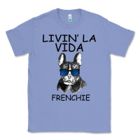 Colony Blue Livin' la vida Frenchie Classic Tee - Bettercallsaul