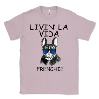Lilac Livin' la vida Frenchie Classic Tee - Bettercallsaul
