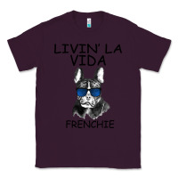 Plum Livin' la vida Frenchie Classic Tee - Bettercallsaul