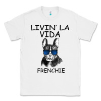 White Livin' la vida Frenchie Classic Tee - Bettercallsaul