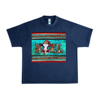 Navy western christmas baby cow noel tumbler Urban Heavy Tee - Jasminsmagicworld