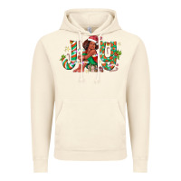 Vintage Artic Joy Girl Black Vintage Hoodie - CowhideDigitalArt