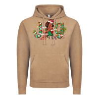 Vintage Coffee Joy Girl Black Vintage Hoodie - CowhideDigitalArt