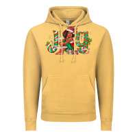 Vintage Mustard Joy Girl Black Vintage Hoodie - CowhideDigitalArt