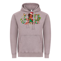 Vintage Zinc Joy Girl Black Vintage Hoodie - CowhideDigitalArt