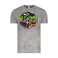 Cloud Rock mardi gras lightning Vintage Tee - FaDigitalArtStudio