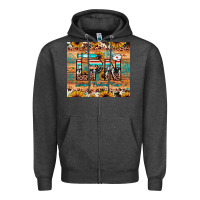 Charcoal Heather lpn licensed practical nurse Zipper Hoodie - JahusDesignShop
