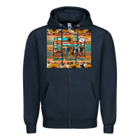 Navy lpn licensed practical nurse Zipper Hoodie - JahusDesignShop
