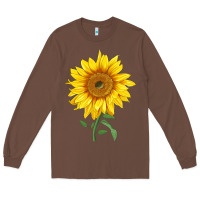 Chestnut Bambino Sunflower Long Sleeve Tee - LillyAllenDesigns