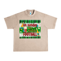 On Sunday We Watch Football Tumbler Urban Heavy Tee | Teevron