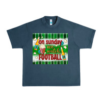Midnight Navy on sunday we watch football tumbler Urban Heavy Tee - BundleAndBundleShop