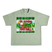 Oil Green on sunday we watch football tumbler Urban Heavy Tee - BundleAndBundleShop