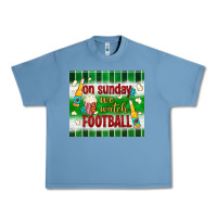 Pebble Blue on sunday we watch football tumbler Urban Heavy Tee - BundleAndBundleShop