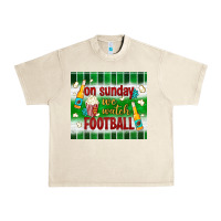 Sandshell on sunday we watch football tumbler Urban Heavy Tee - BundleAndBundleShop