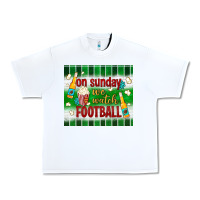 White on sunday we watch football tumbler Urban Heavy Tee - BundleAndBundleShop