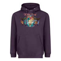 Plum Wild Soul Heavyweight Hoodie - JahusDesignShop