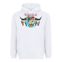 White Wild Soul Heavyweight Hoodie - JahusDesignShop