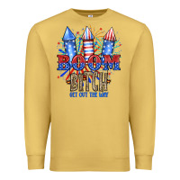 Antique Gold Boom Bıtch Get Out The Way Premium Sweatshirt - JahusDesignShop