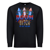Black Boom Bıtch Get Out The Way Premium Sweatshirt - JahusDesignShop