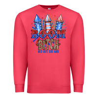 Cardinal Boom Bıtch Get Out The Way Premium Sweatshirt - JahusDesignShop