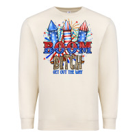 Sandshell Boom Bıtch Get Out The Way Premium Sweatshirt - JahusDesignShop