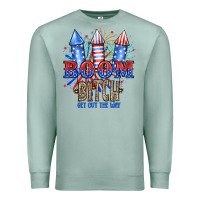 Seafoam Boom Bıtch Get Out The Way Premium Sweatshirt - JahusDesignShop