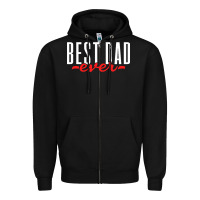 Black fathers day t  shirt father's day dad vintage t  shirt Zipper Hoodie - linhVisuals