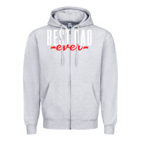 Heather Grey fathers day t  shirt father's day dad vintage t  shirt Zipper Hoodie - linhVisuals