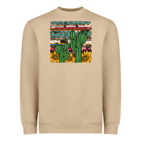 Mushroom cactus sunflower coaster Heavyweight Sweatshirt - JahusDesignShop