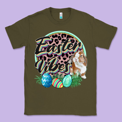 Easter Vibes Easter Day Classic Tee Designed By Cowgirlartshop