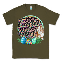 Army Green Easter vibes Easter Day Classic Tee - CowGirlArtShop