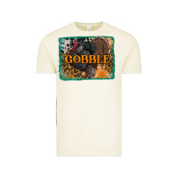 Vintage Arctic thanksgiving turkey gobble with background Vintage Tee - RanaPortraitStore