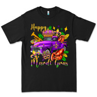 Black happy mardi gras truck olivia Premium Tee - OliviaCreatesArt