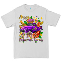 Dove Grey happy mardi gras truck olivia Premium Tee - OliviaCreatesArt