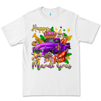 White happy mardi gras truck olivia Premium Tee - OliviaCreatesArt