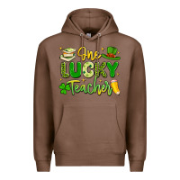 Chestnut one lucky teacher Premium Hoodie - Artiststas