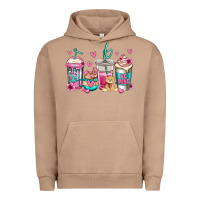 Pigment Burro valentines day coffee Urban Hoodie - Jasminsmagicworld
